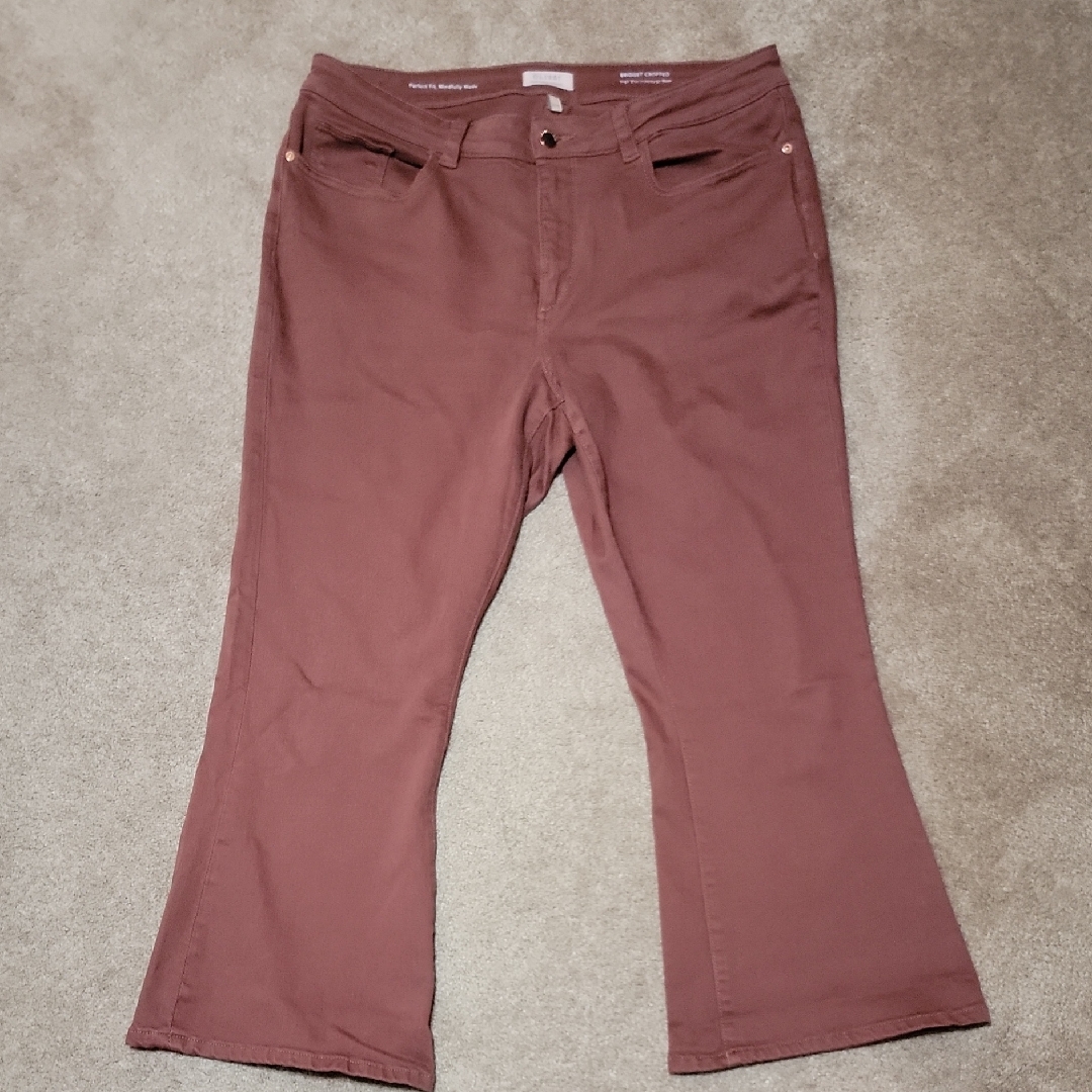 Dl1961 Bridget Cropped Pants In Dusty Rose